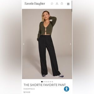 FAVORITE DAUGHTER - THE SHORTIE FAVORITE PANT
